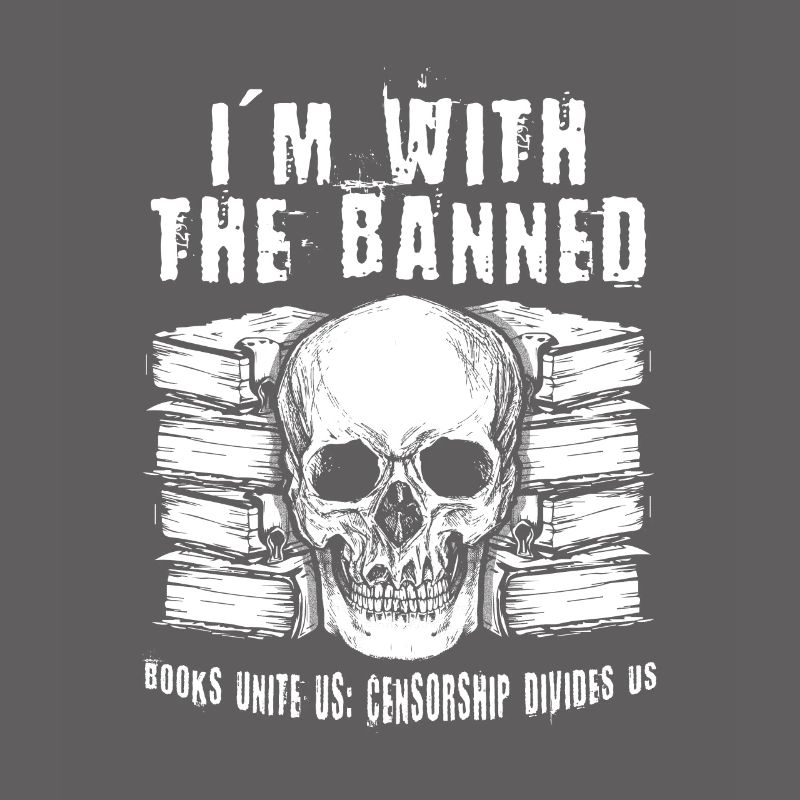 I'm With The Banned Funny Book Lover Reader Read