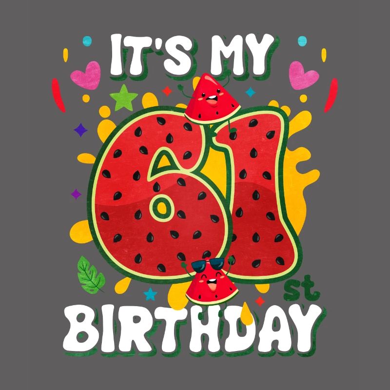 61e anniversaire Pastèque
