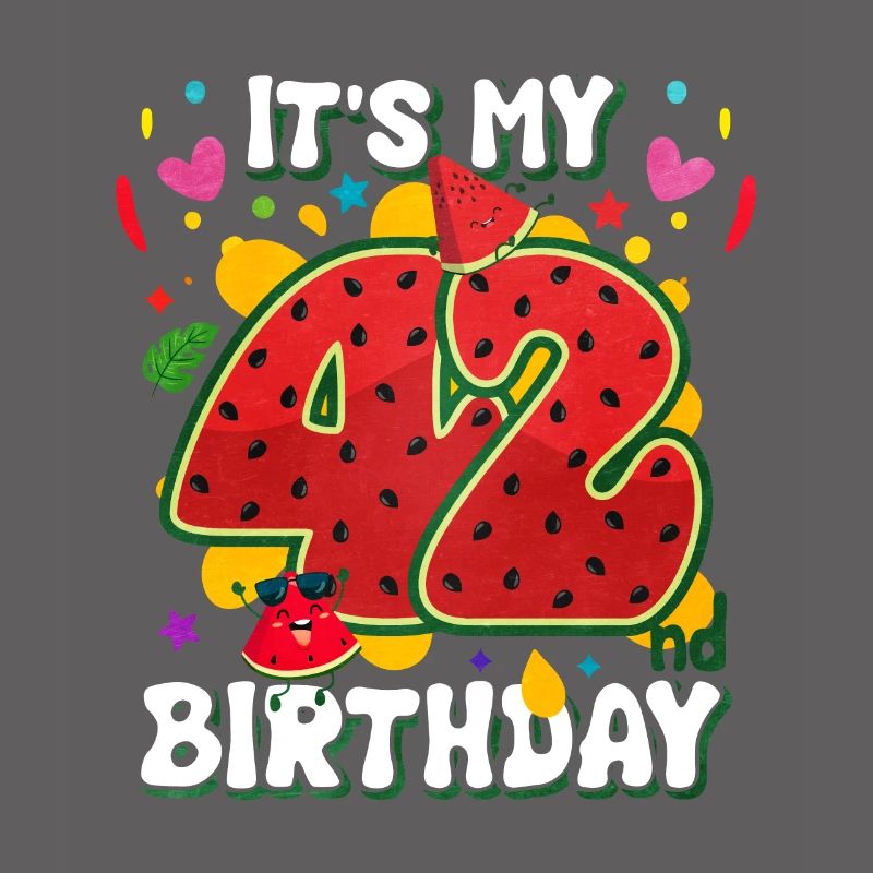 42e anniversaire Pastèque