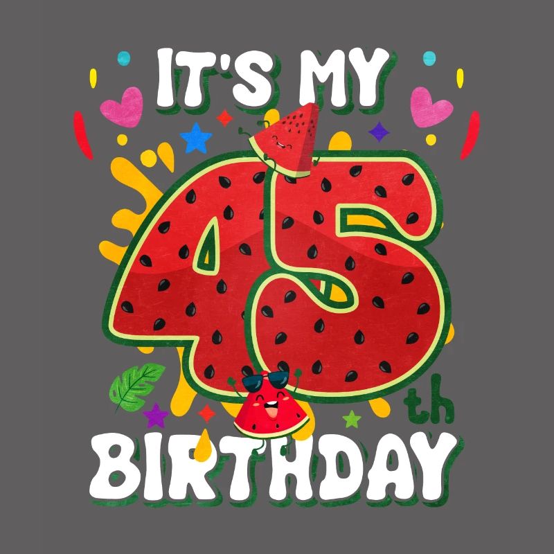45e anniversaire Pastèque