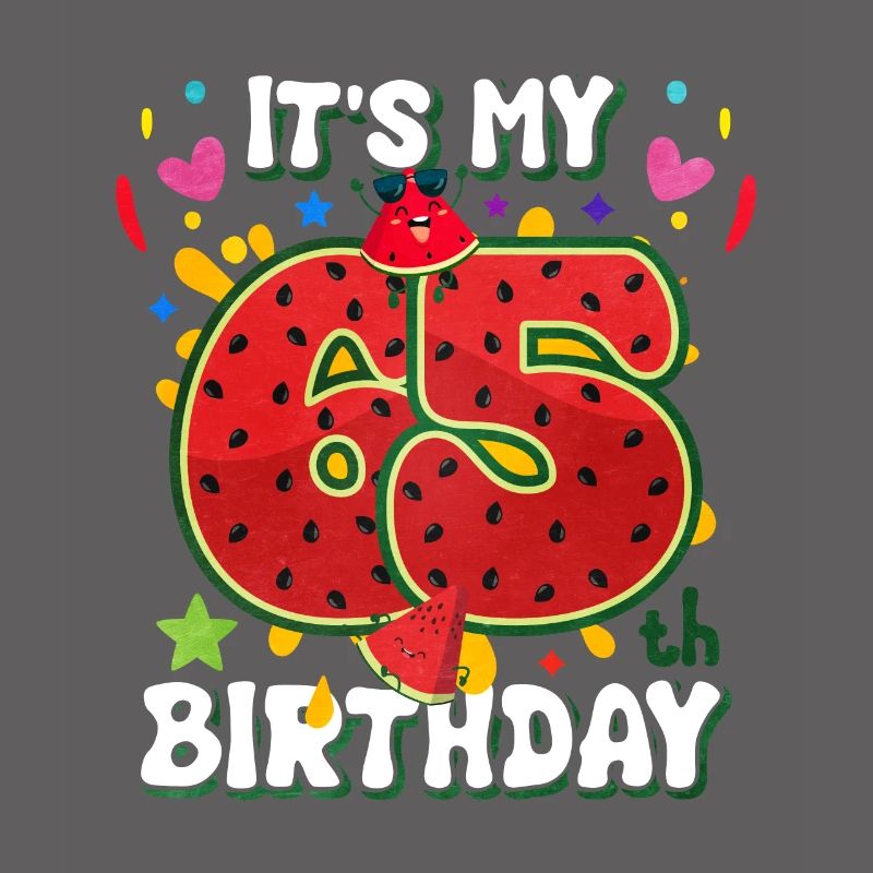 65e anniversaire Pastèque