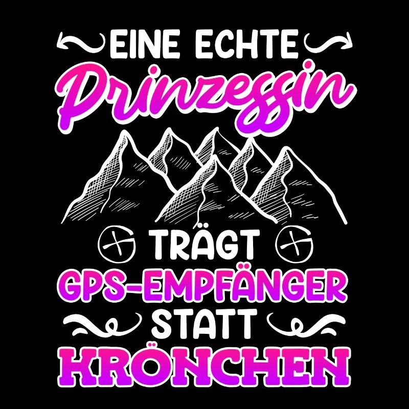 Geocache Eine echte Prinzessin trägt GPS Empfänger