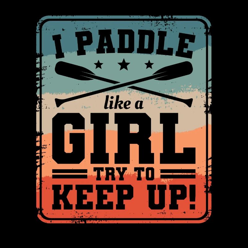 Ich Paddele Wie Ein Mädchen Versuche, Das Drachenboot Mitzuhalten