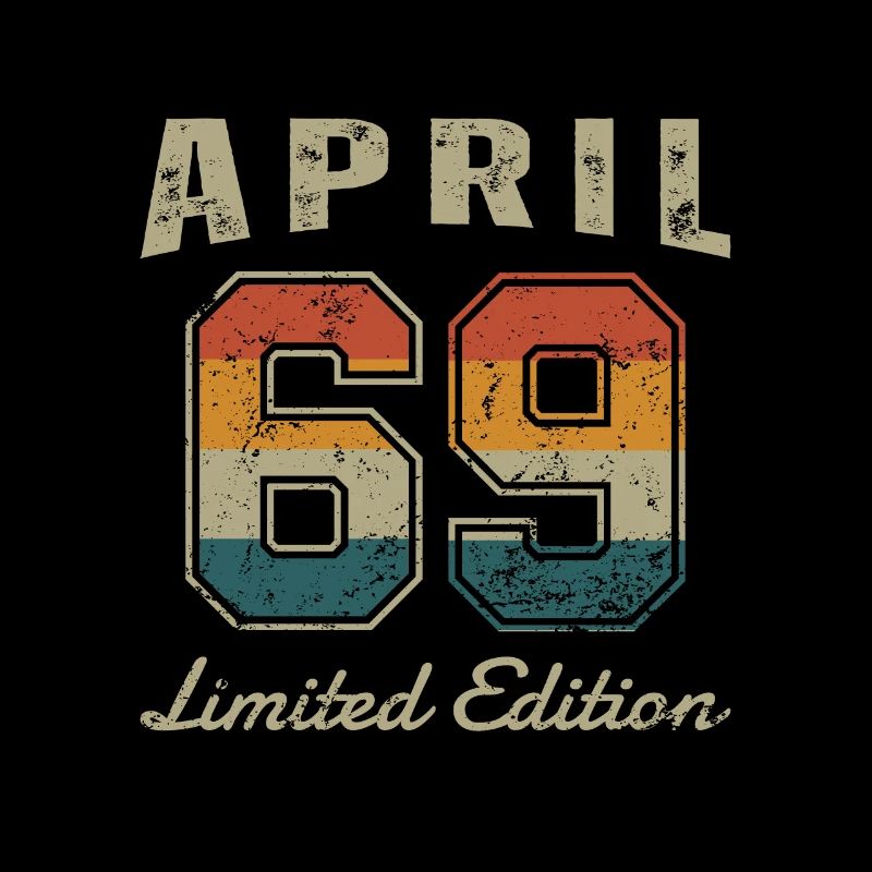 Geburtstag: April 1969 - Limited Edition Retro