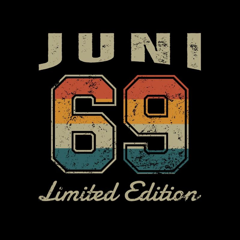 Geburtstag: Juni 1969 - Limited Edition Retro