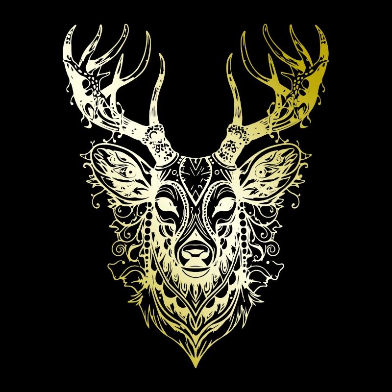 Hirsch Mandala gold