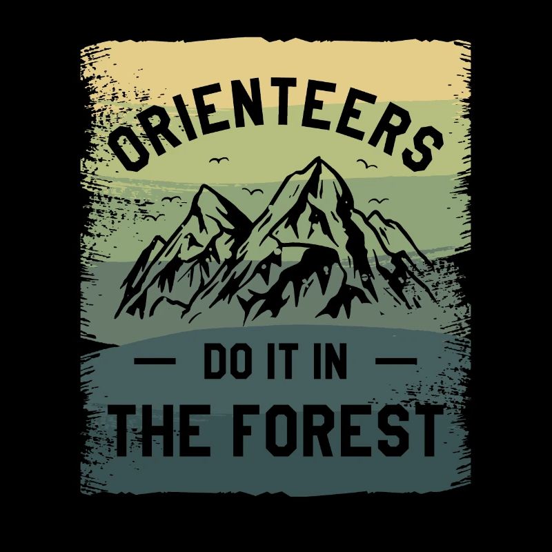 Orienteers Do It In The Forest Orienteer