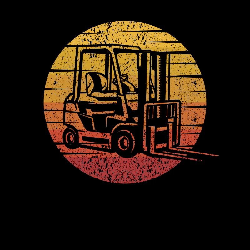 Retro All-terrain forklift Telehandler Forklift