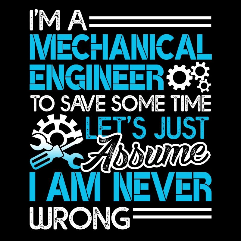 Mechanical Engineer I'm Never Wrong