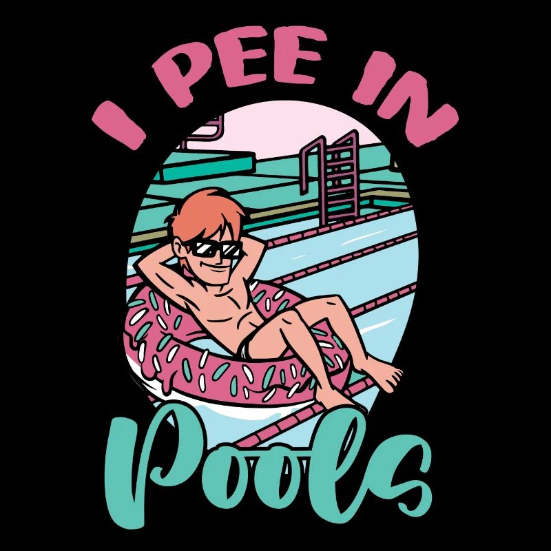 I pee in public pools funny