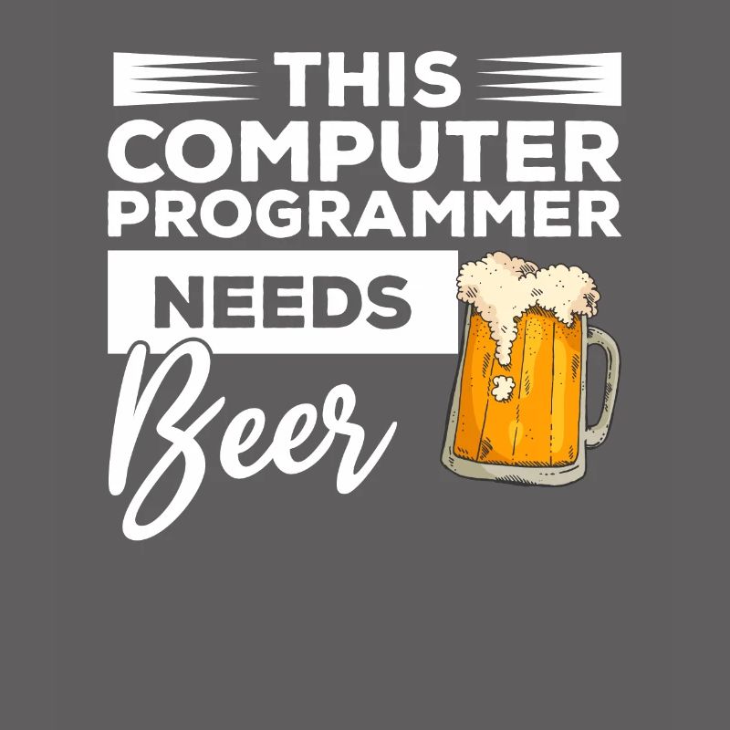 Dieser Computerprogrammierer braucht Bierprogrammierung