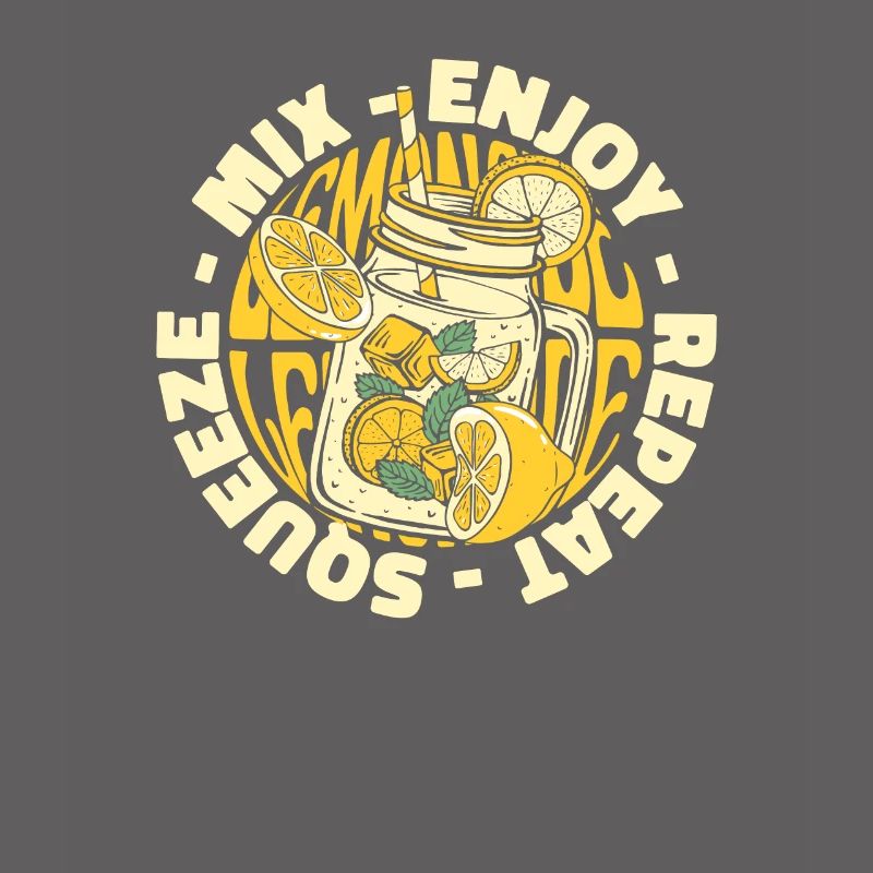 Squeeze Mix Enjoy Repeat Lemonade Lovers