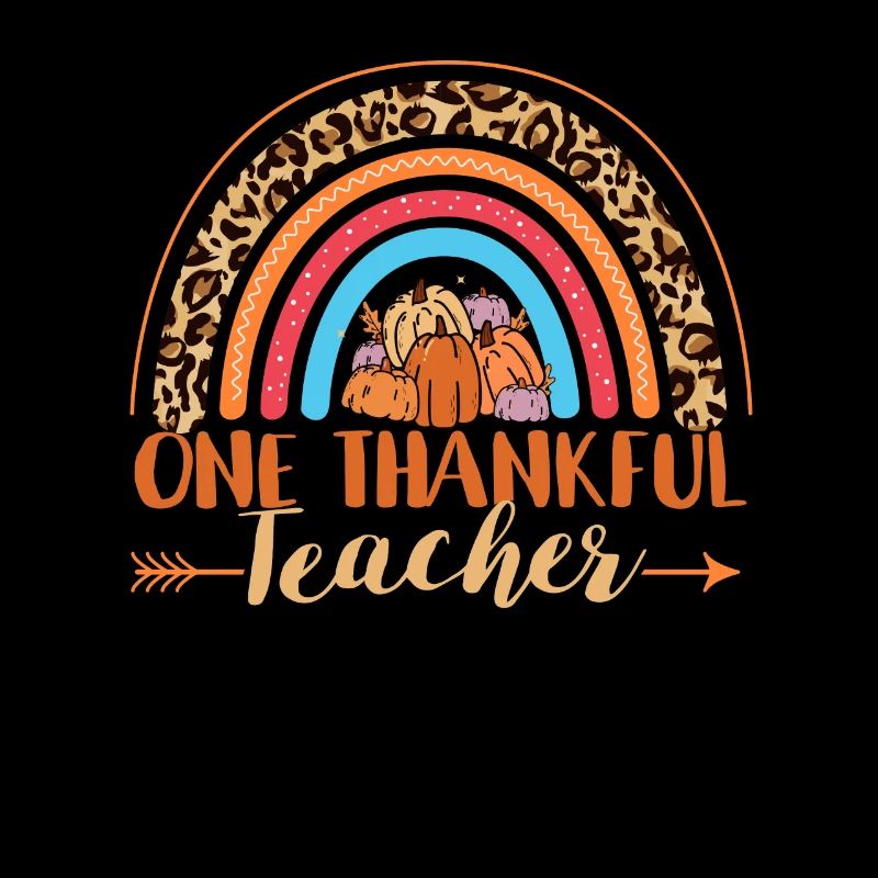 A Grateful Teacher Rainbow Leopard Teacher