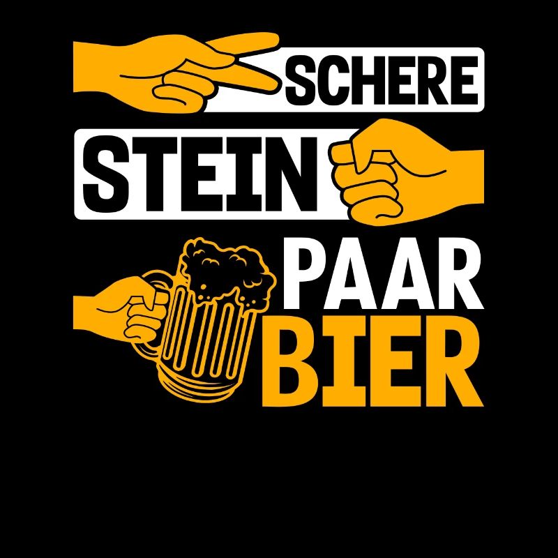 Schere, Stein, Paar, Bier - das perfekte Outfit