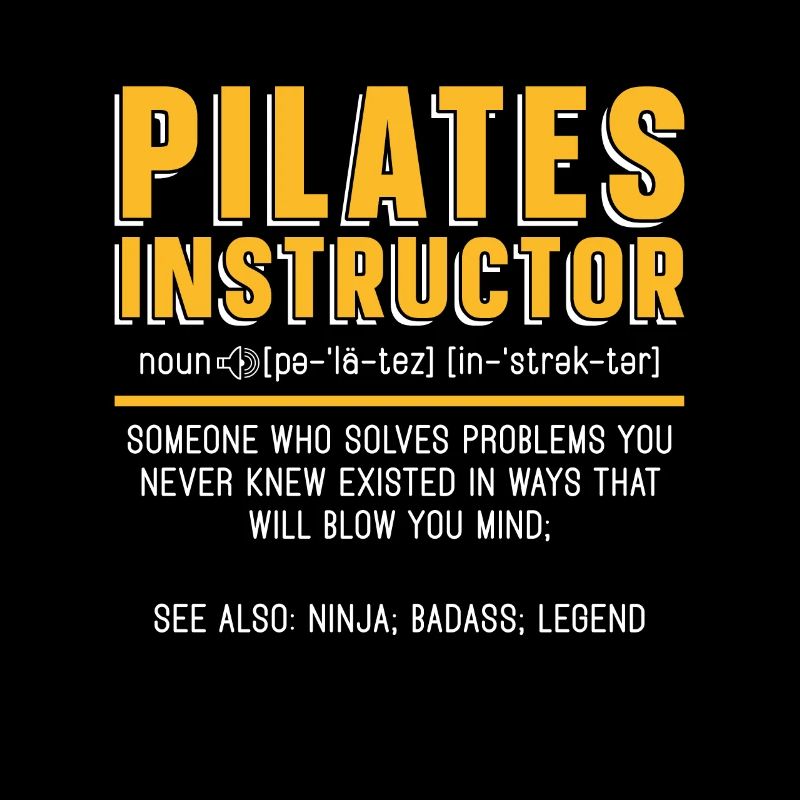 Pilates Instructor Someone Who Solves Meditation