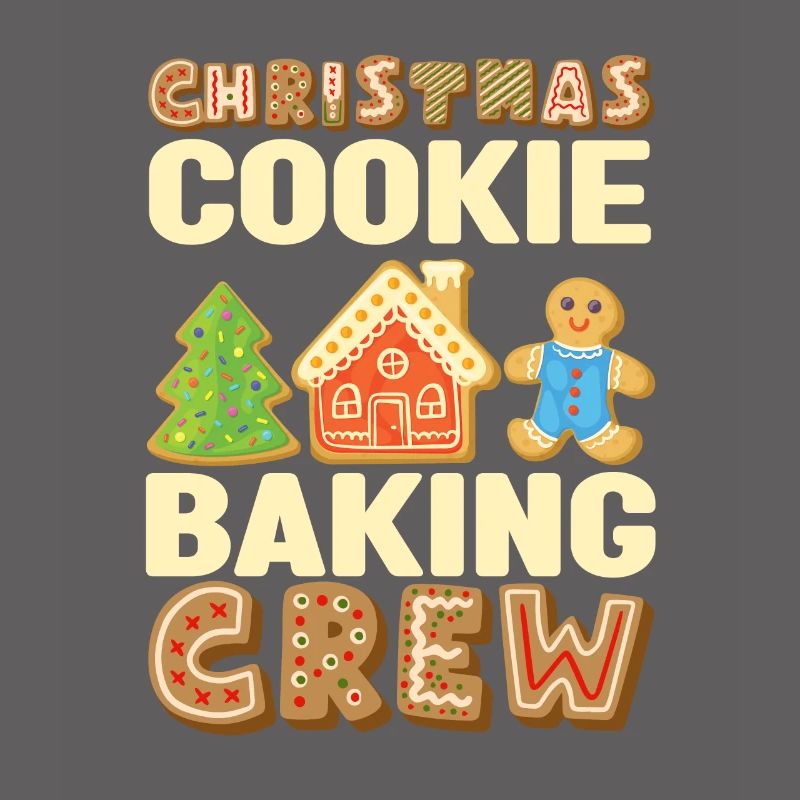 Équipe de cuisson de biscuits de Noël traditionnelle