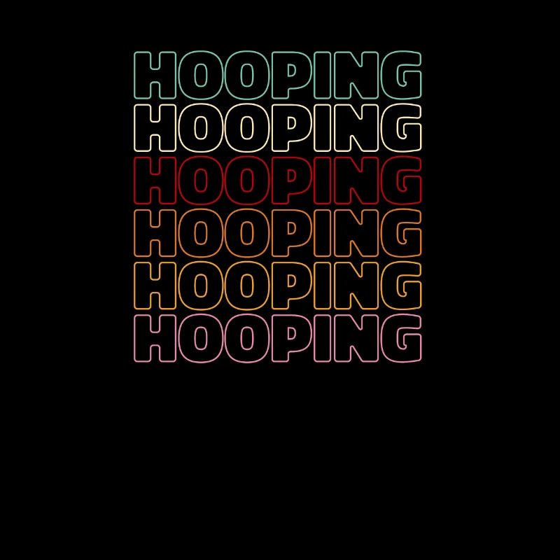Retro Vintage Hooping Hooping Hula Hoops