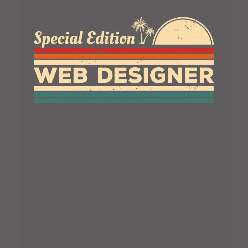 Vintage Special Edition Web Designer Programming