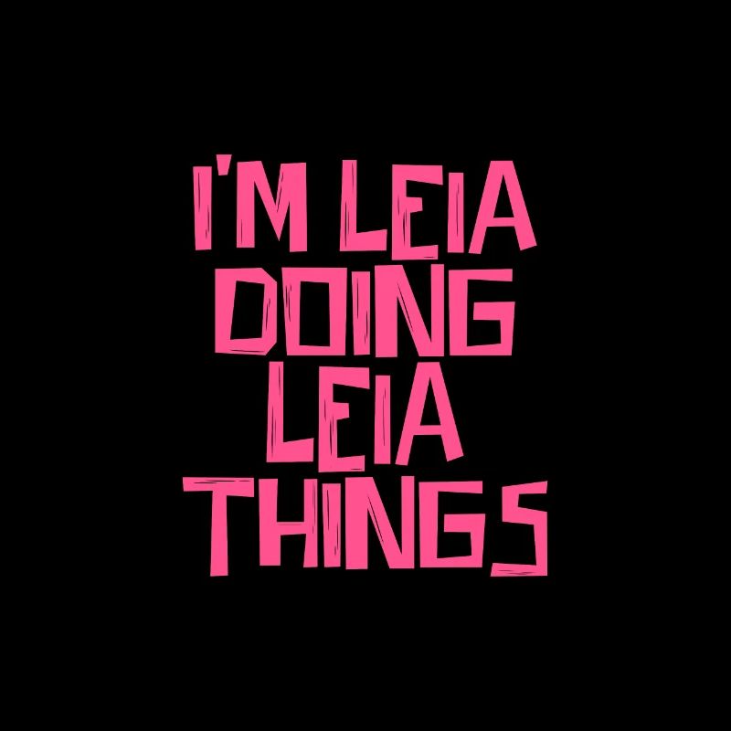 I'm Leia doing Leia things