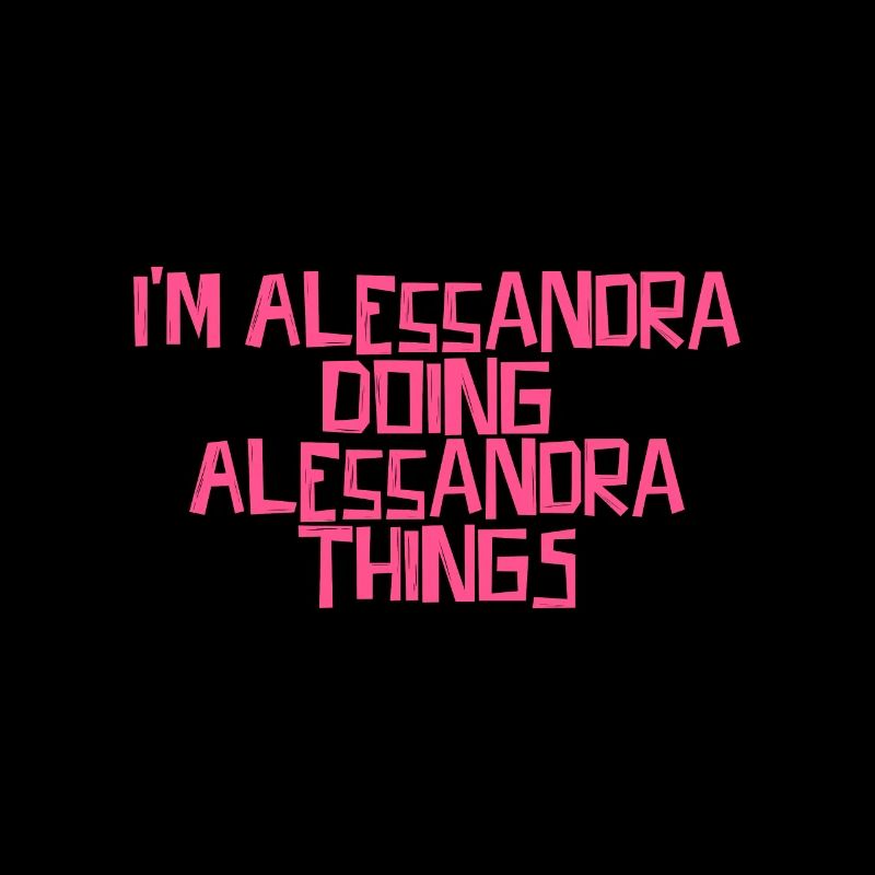 I'm Alessandra doing Alessandra things