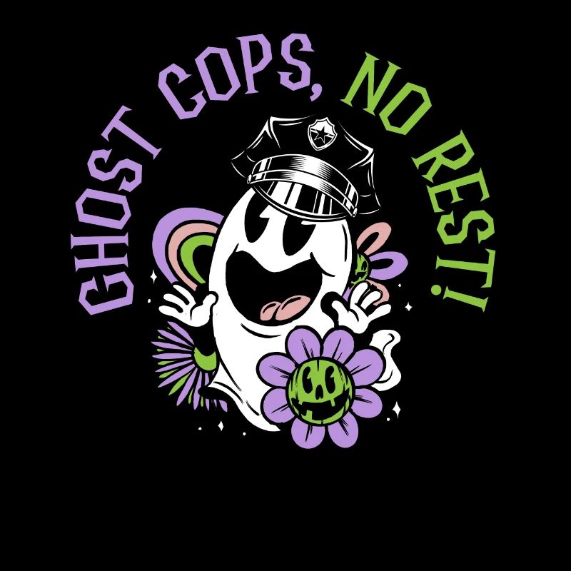 Ghost cops, no rest! Policeman Spooky Hal