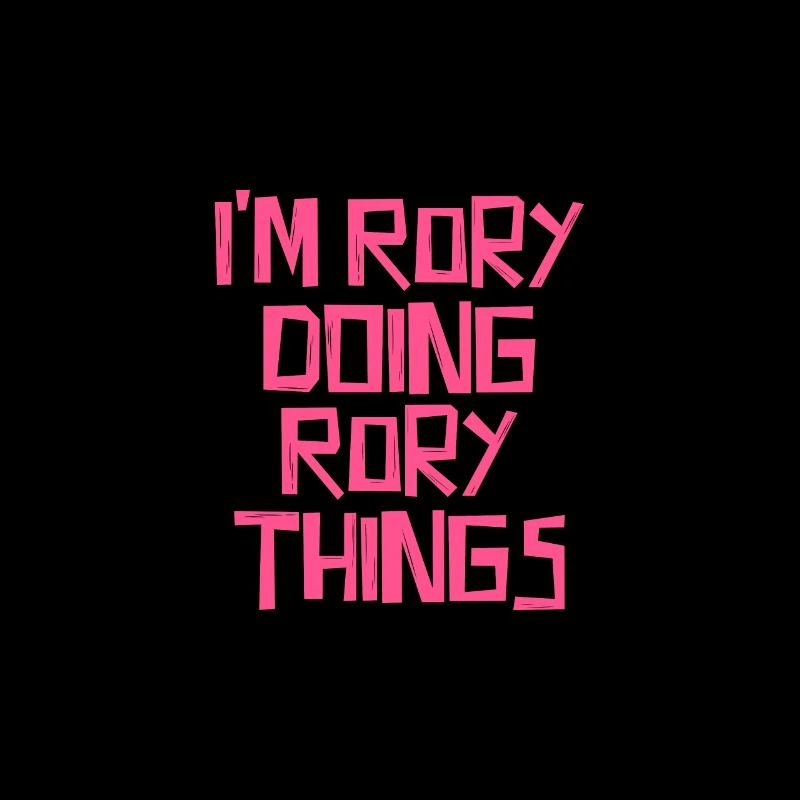 I'm Rory doing Rory things