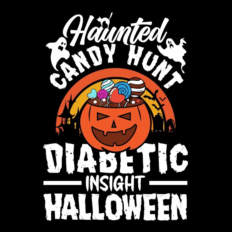 Haunted Candy Hunt Diabetic Insight Halloween