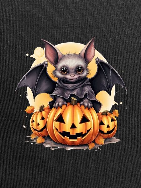 Halloween Pumpkin Bat