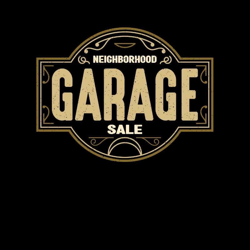 Ventes de garage Marché aux puces de la vente de garage de quartier
