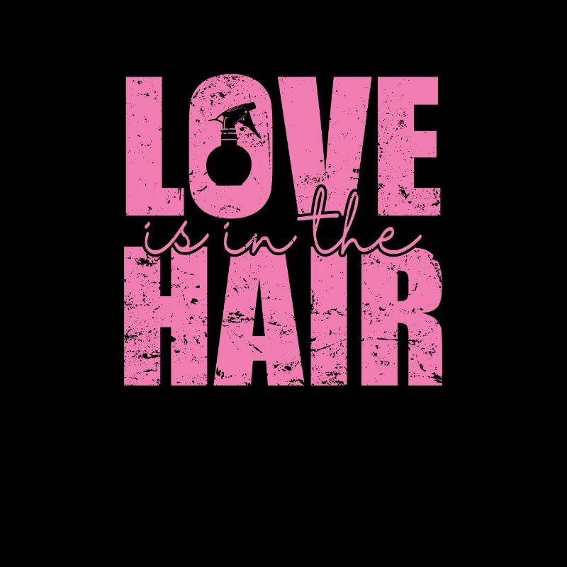 L’amour est dans la profession de coiffeur Cheveux