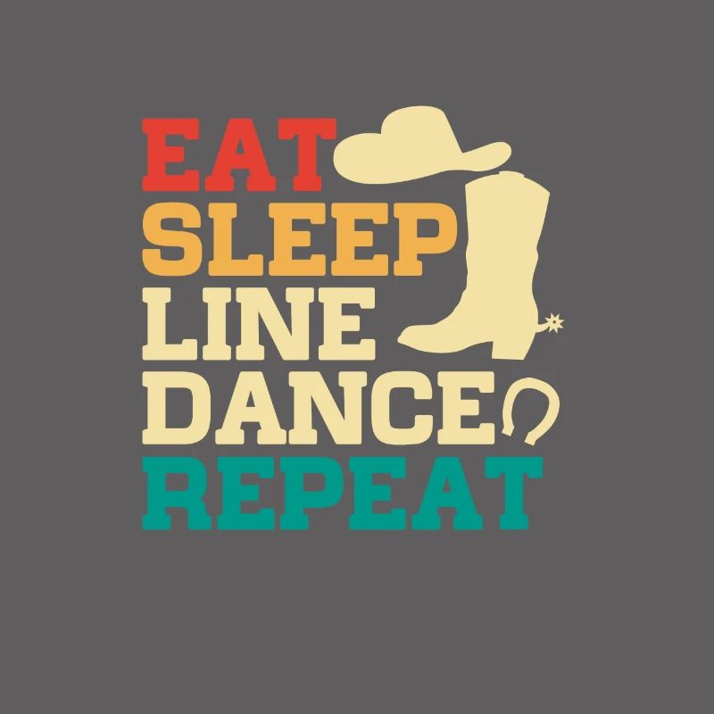 Linedance Country Line Dancer Linedancing Geschenk