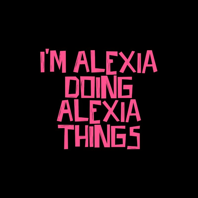 Je suis Alexia en train de faire des choses Alexia