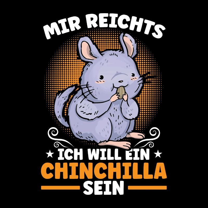Will ein Chinchilla sein Nagetier Wollmaus
