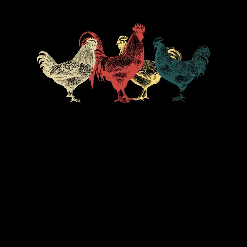 Farmer Farmer Rooster Chickens Hen Gift