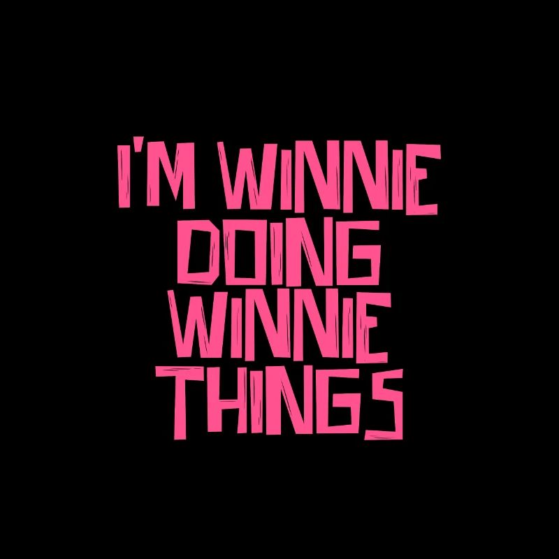 I'm Winnie doing Winnie things