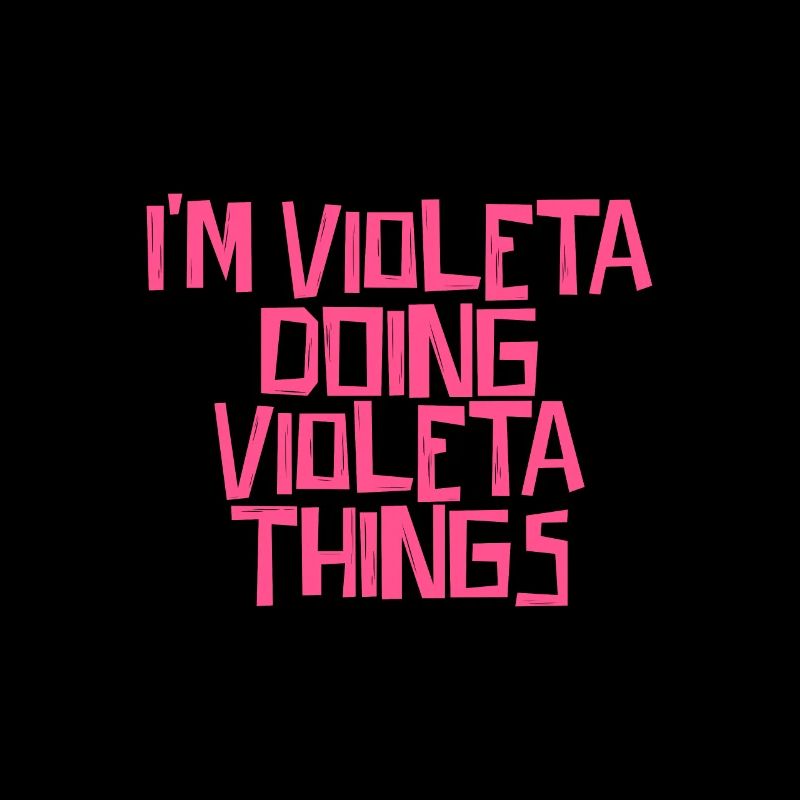 I'm Violeta doing Violeta things