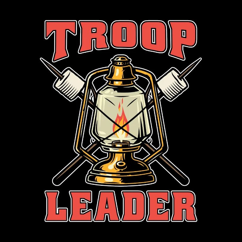 Chef de troupe drôle de scout
