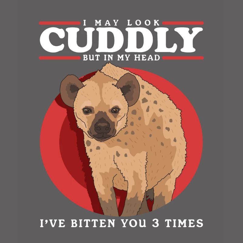 Hyäne Hyänen Tüpfelhyäne Geschenk