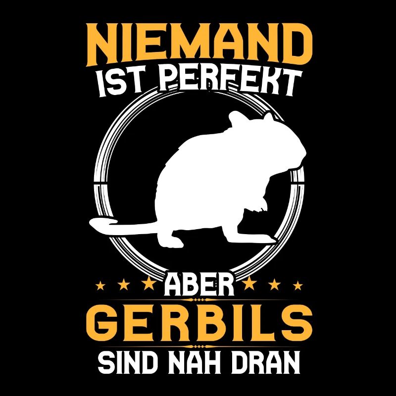 Rennmaus ist perfekt Nagetier Gerbil