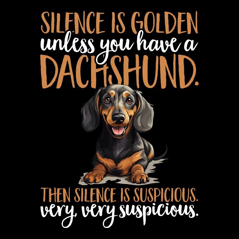 Teckel blaireau saucisse saucisse chien Silence