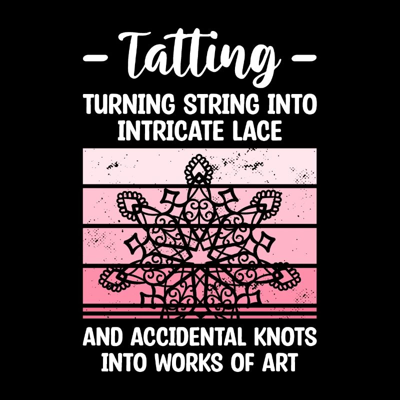 Tatting Turning String Into Intricate Lace And