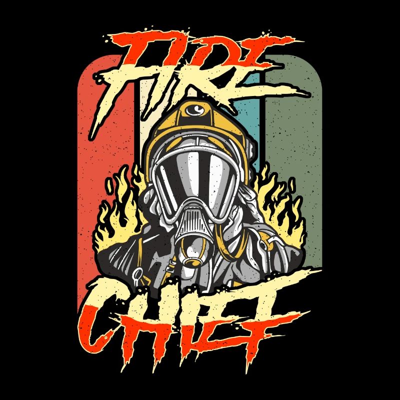 Chief Firefighter Fire Chief Firemen Fire Service