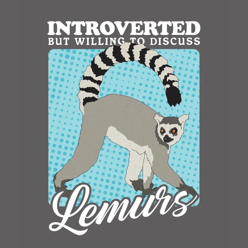 Lemur Ring-tailed lemur ringtail lemurs gift