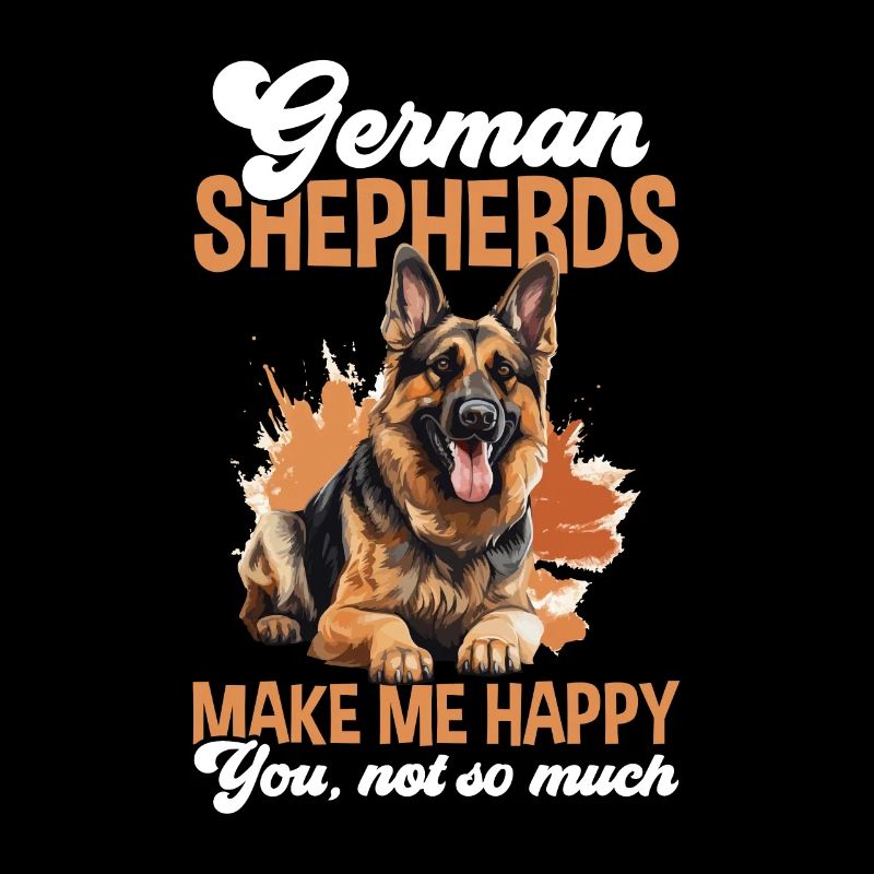 Dog Breed German Shepherds make me happy