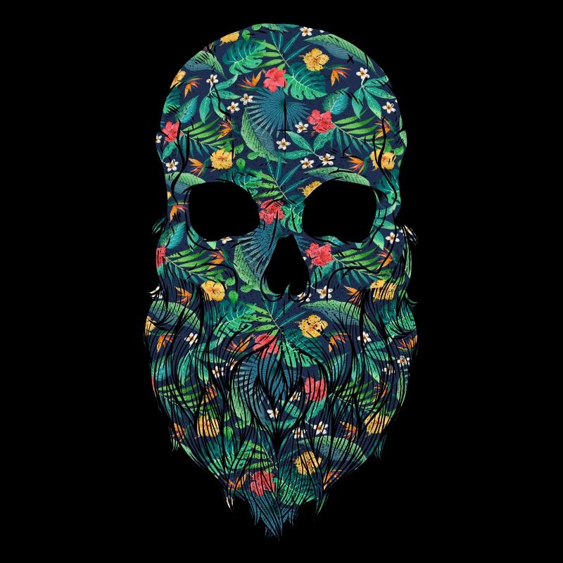 Beard Lover Bearded Man Flower