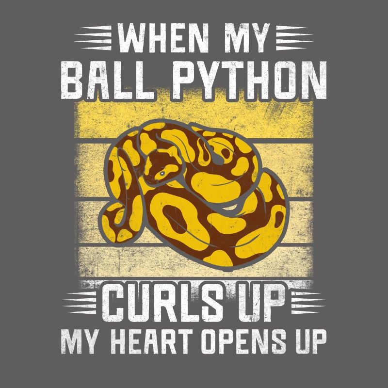 J’aime ma boule de banane Python King Python