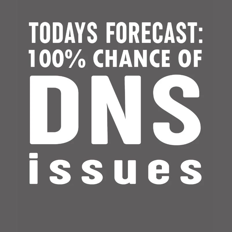 "Heute Prognose" Funny System Engineering Nerd