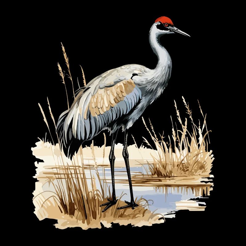 Observation des oiseaux Grue du Canada Nebraska Sandhill