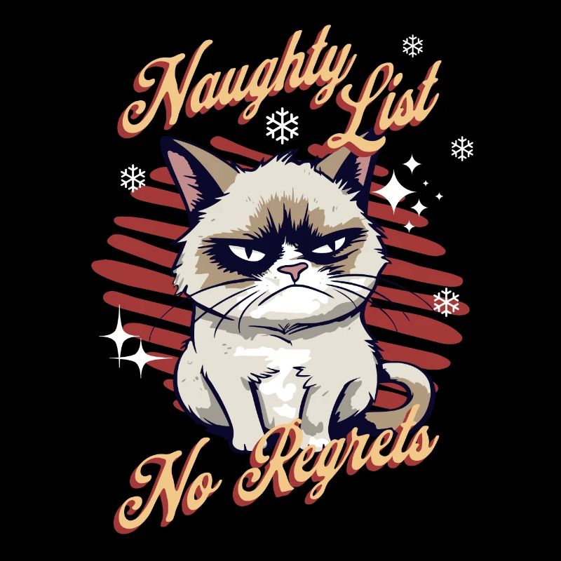 Angry Cat Xmas Sarcastic Funny Cat Meme