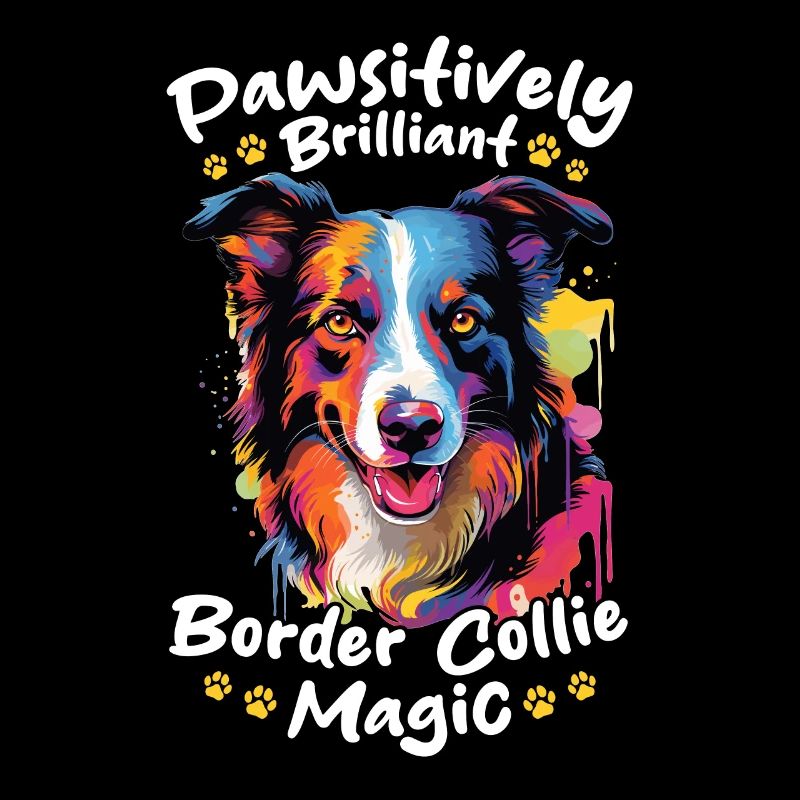 Border Collie Dog Pawsitively Brilliant